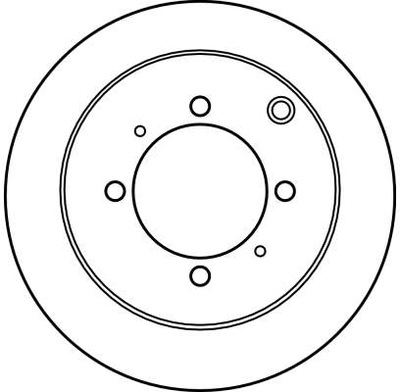 DISC HAM. HYUNDAI SANTAMO TRW DF4193 DISC BRAKE  