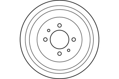 TRW BEBEN HAM. RENAULT MEGANE/KANGO 228,5MM 