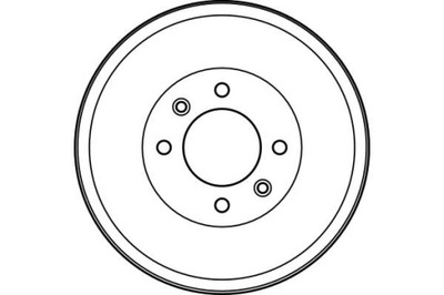 TRW DB4096 БАРАБАН ТОРМОЗНОЙ