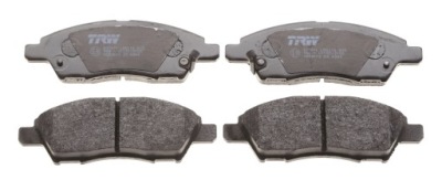 Тормозные колодки ham. nissan p. tiida 04-16 gdb3613 фото №1