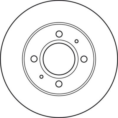 Диск гальмівна trw фото №1