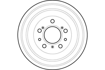 Trw db4023 барабан тормозной db4023 db4023 фото №1