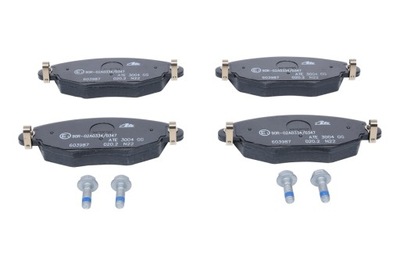 Гальмівні колодки гальмівні ate 13.0460-3987.2 фото №1