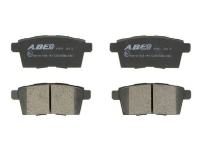 KLOCEK DE FRENADO KIT PARTE TRASERA FORD EE.UU. EDGE LINCOLN MKX MAZDA CX-7, CX-9  