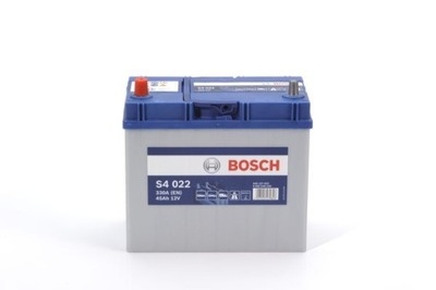 АККУМУЛЯТОР 45AH 330A SILVER S4 L+ BOSCH 0092S40220