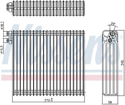 VAPORIZADOR DE ACONDICIONADOR TOYOTA PRIUS, RAV 4 II 1.5H-2.0D 05.00-11.05  