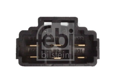 Колодка замка зажигания 6 pin подходит к: chevrolet aveo / kalos, epica, lace фото №1