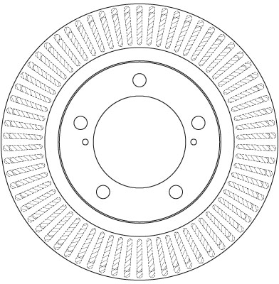 Диск тормозная trw фото №1