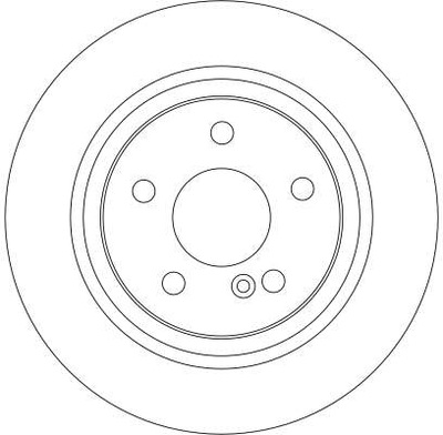 ДИСК HAM. MERCEDES W211 E CLASS DF4270 TRW TRW DF4270 ДИСК ТОРМОЗНОЙ