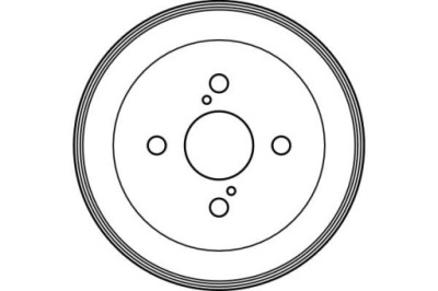 Барабан ham. toyota t. yaris 1.0- 1.5 99- 05 фото №1