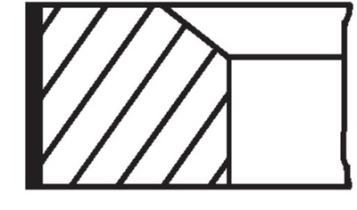 MAHLE КОЛЬЦА TLOKOWE VOLVO S40 2,4 06- STD фото