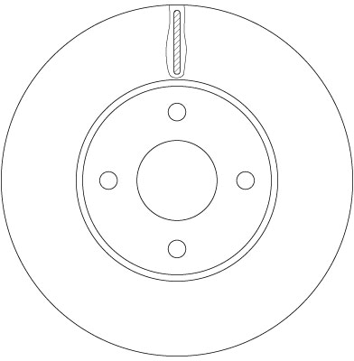 ДИСК HAM. FORD FIESTA ST150 05- ПЕРЕДНЯЯ DF6520 TRW TRW DF6520 ДИСК