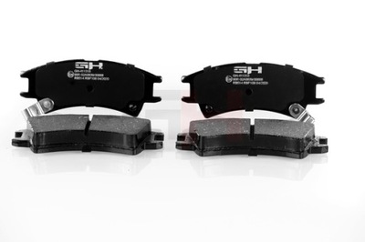 Тормозные колодки тормозные gh-411318 hyundai atos фото №1