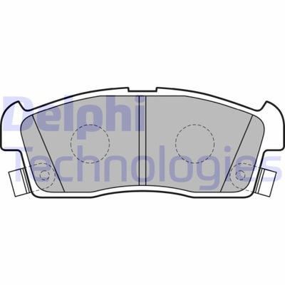 KLOCEK DE FRENADO KPL. PARTE DELANTERA BMW 4 (F32, LP2258  