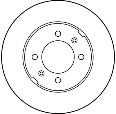 ДИСК HAM. ROVER 100 DF1829 TRW TRW DF1829 ДИСК ГАЛЬМІВНИЙ