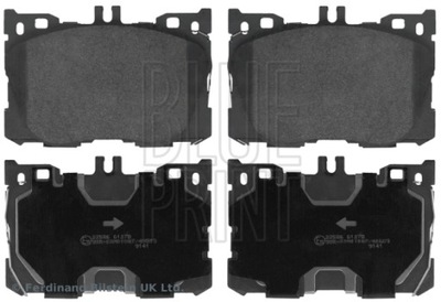 КОЛОДКИ ТОРМОЗНЫЕ ПЕРЕД BLUE PRINT ADU174241