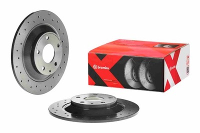 BREMBO ДИСК HAM. XTRA ЗАДНИЙ