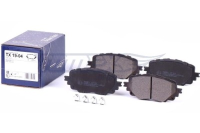 Тормозные колодки тормозные перед tomex 19-04 фото №1