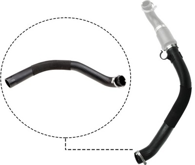 Шланг интеркулер ford transit 2,2tdci фото №1