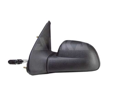 Дзеркало l механічний плоске renault clio 1 ph 1 05.90-06.94 фото №1