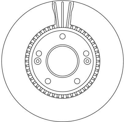 2xtrw диск тормозная kia перед carens magentis фото №1