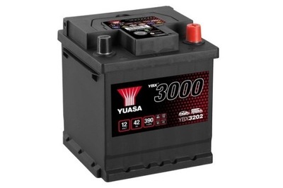 АКУМУЛЯТОР YUASA YBX3202 12V 42AH 390A P+