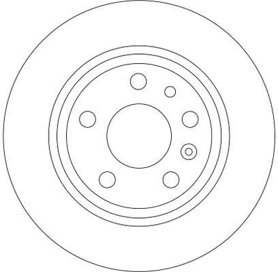 ДИСК HAM. SAAB 9-5 99-05 DF4279 TRW TRW DF4279 ДИСК ТОРМОЗНОЙ