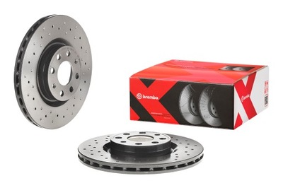 BREMBO ДИСК HAM. ПЕРЕДНЯ XTRA FIAT GRANDE PUNTO