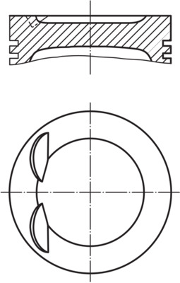 MAHLE 028 PI 00134 000 PISTÓN  