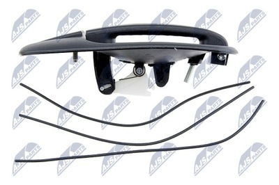 Ручка двері задніх renault trafic 2001-, фото №1