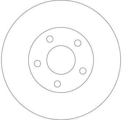 Диск тормозная trw фото №1