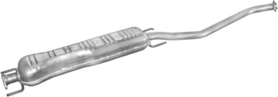 SILENCER CENTRAL OPEL VECTRA B 1,8-2,6 95-03  