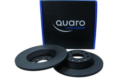 QUARO QD0693HC DISCO DE FRENADO PARTE TRASERA 282X12MM AUDI SEAT SKODA VW PASSAT  