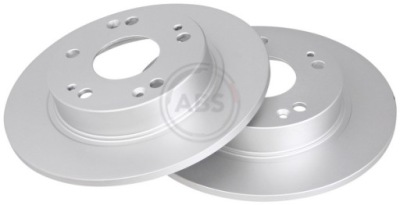 2 x a.b.s. диск тормозной. honda civic 06- задняя фото №1
