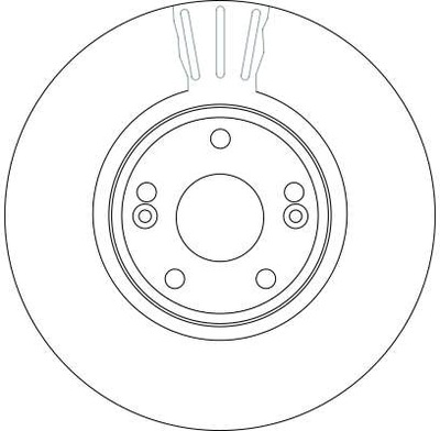 ДИСК HAM. RENAULT LAGUNA II DF4229S TRW TRW DF4229S ДИСК ТОРМОЗНОЙ