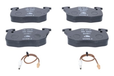 ATE 13.0460-3911.2 KIT PLAQUETTES FREINS FREINS DISQUE 
