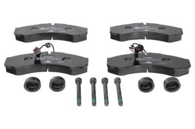 Тормозные колодки ham. nissan t. cabstar 2,5-3,0 dci 06- фото №1