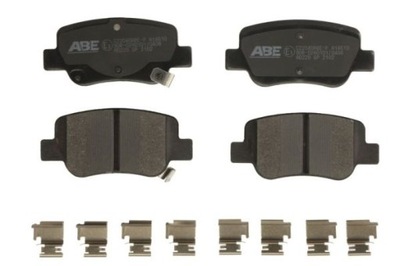 ZAPATAS DE FRENADO PARTE TRASERA ABE C22040ABE-P C22040ABEP  