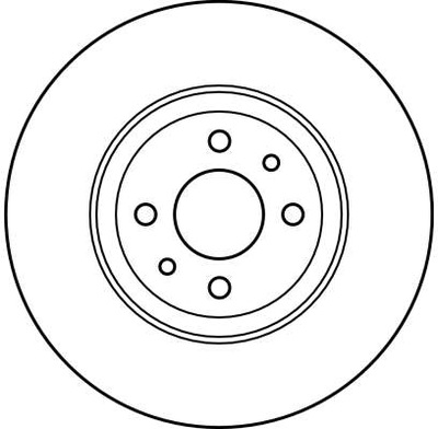 ДИСК HAM. FIAT DOBLO 284MM DF2566 TRW TRW DF2566 ДИСК ГАЛЬМІВНИЙ