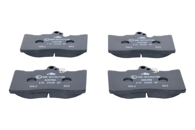 Гальмівні колодки ham. lexus p. gs 05- ate 13.0460-5789.2 фото №1