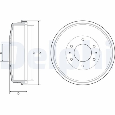 BEBEN HAM.MITSUBISHI L200 06- DELPHI BF559 BEBEN DE FRENADO  