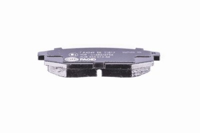 PADS BRAKE PAGID T1817MM SUPER ! - milautoparts-fr.ukrlive.com