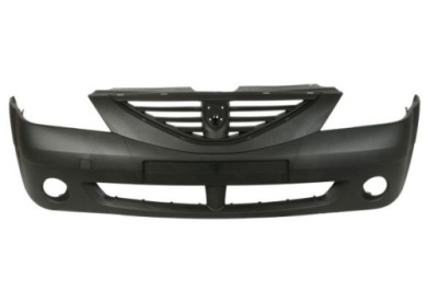 Бампер dacia logan 09.04- белый фото №1