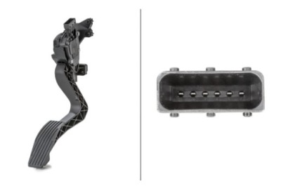 Hella педаль газу fiat tipo 1,6mjt 16- фото №1