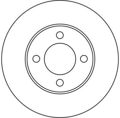 Диск тормозная trw фото №1