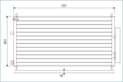 Конденсатор кондиціонера honda crv iv фото №1