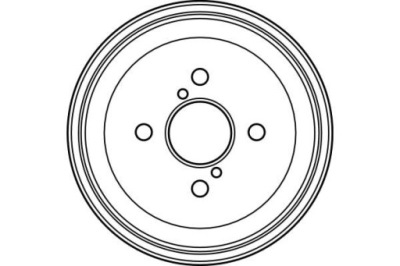 Барабан ham lucas db4115 toyota corolla 1. db4115 trw trw фото №1