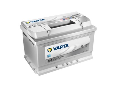 АККУМУЛЯТОР VARTA МОДЕЛЬ SILVER 74AH 750A E38