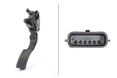 Педаль газа renault logan 1,2 13- фото №1