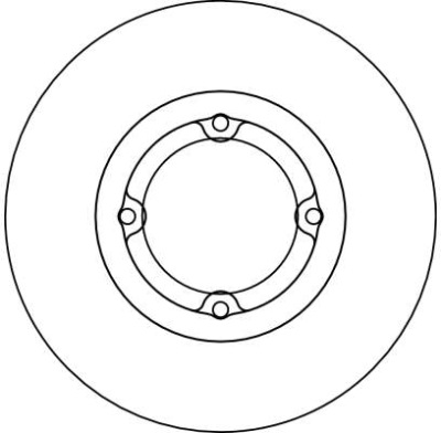 Диск тормозная trw фото №1